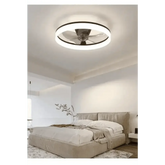 LED Ceiling Fan with Remote Control Chandelier by DSERS