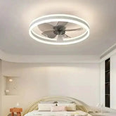 LED Ceiling Fan with Remote Control Chandelier by DSERS