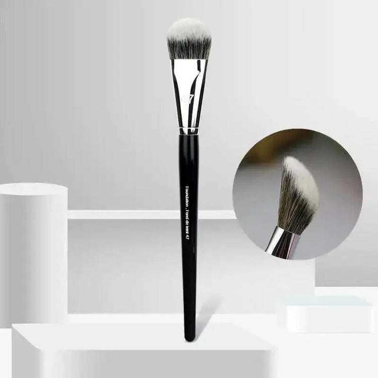 LOYBJ Professional Foundation Brush 47 Broom Head Liquid Foundation Shadow Concealer Brushes Women Face Base Makeup Beauty Tools Professional Foundation Brush by Dropshee