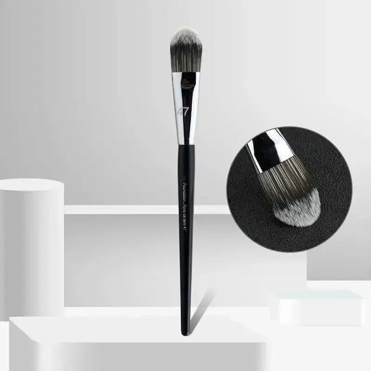 LOYBJ Professional Foundation Brush 47 Broom Head Liquid Foundation Shadow Concealer Brushes Women Face Base Makeup Beauty Tools Professional Foundation Brush by Dropshee