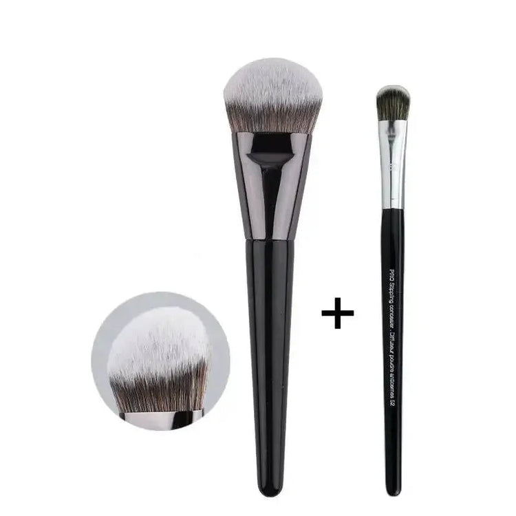LOYBJ Professional Foundation Brush 47 Broom Head Liquid Foundation Shadow Concealer Brushes Women Face Base Makeup Beauty Tools Professional Foundation Brush by Dropshee