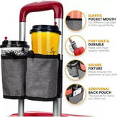 Luggage Armrest Buggy Bag Transform Cup Holder by CJ