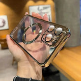 Luxury Magnetic Clear Case for iPhone Magnetic Clear Case for iPhone by Dropshee
