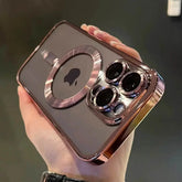 Luxury Magnetic Clear Case for iPhone Magnetic Clear Case for iPhone by Dropshee