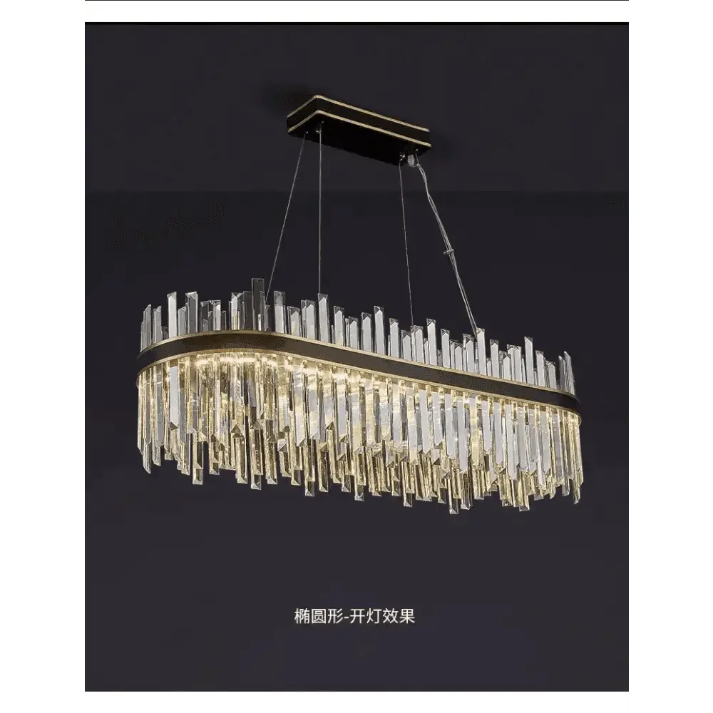Gold Dia 80cm Crystal Ceiling Pendant Luxury Modest Crystal Chandelier Round Crystal Chandelier Chandelier by DSERS