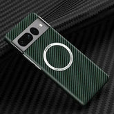 MagSafe Carbon Fiber Phone Case for Google Pixel Cell Phones & Accessories > Cell Phone Accessories > Headsets by Eachan Store