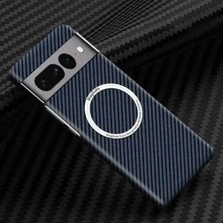 MagSafe Carbon Fiber Phone Case for Google Pixel Cell Phones & Accessories > Cell Phone Accessories > Headsets by Eachan Store