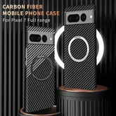 MagSafe Carbon Fiber Phone Case for Google Pixel Cell Phones & Accessories > Cell Phone Accessories > Headsets by Eachan Store