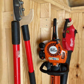 Max Shed Organization Kit – Yard Tool Rack & Garden Storage Solution Shed Organization by HangThis Up My Shed Organizing System
