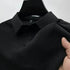 Mens Lop-Up Hollow Short-Sleeved Woven Shirts T-shirts by DSERS