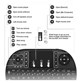 Mini Wireless Keyboard with Touchpad Air Mouse Remote Mini Keyboard by ALIEX