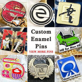 [Minimum 10pcs]Custom Enamel Pin Lapel Graduate Diy Brooch Coin Anime Emblem Make Badge Cufflink Back card personalized Tie clip Custom Enamel Pin Lapel by Dropshee