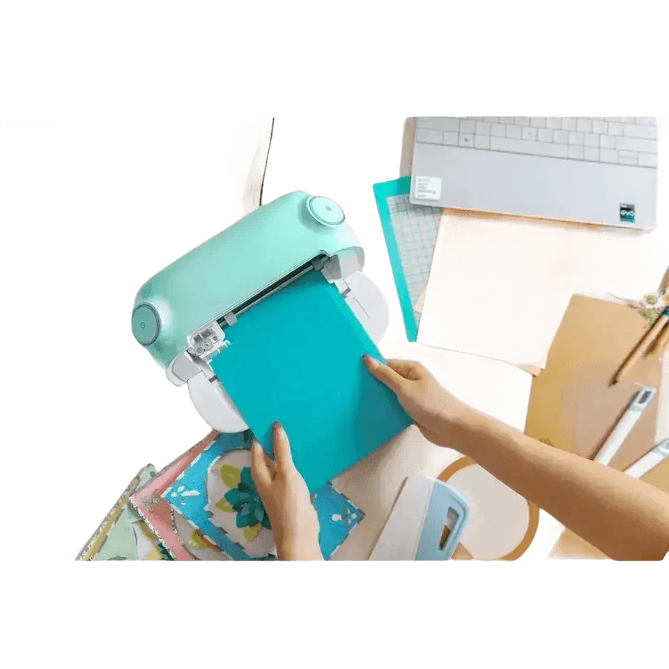 Mint Green Crafting DIY Electronic Cutting Machine Crafting Diy Electronic Cutting Machines by ALIEX