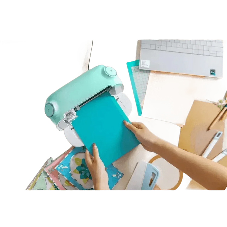 Mint Green Crafting DIY Electronic Cutting Machine Crafting Diy Electronic Cutting Machines by ALIEX