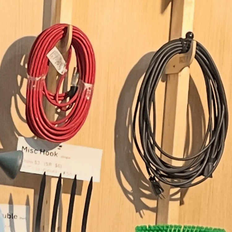 Miscellaneous Hook – Shed Tool Organizer for Yard Storage Shed Organization by HangThis Up My Shed Organizing System