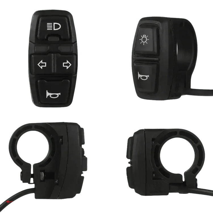 Motorcycle Handlebar Control Switches electric bike scooter Electric Bike Scooter Light Switch Electric Bike Scooter Light Switch by Shop1102926768 Store