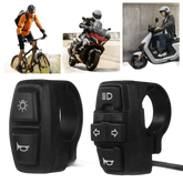 Motorcycle Handlebar Control Switches electric bike scooter Electric Bike Scooter Light Switch Electric Bike Scooter Light Switch by Shop1102926768 Store