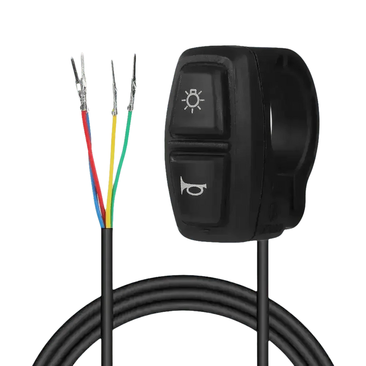 Motorcycle Handlebar Control Switches electric bike scooter Electric Bike Scooter Light Switch Electric Bike Scooter Light Switch by Shop1102926768 Store
