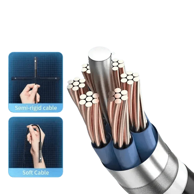 Multi Connector Wifi Endoscope Camera 8mm Dual Lens Endoscope Camera by Cutesliving Store