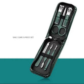 Nail Scissors Set Household High End Mens And Womens Special Nail Clippers Manicure Beauty Tools 6 Piece Portable Household Nail Scissors Set by Dropshee