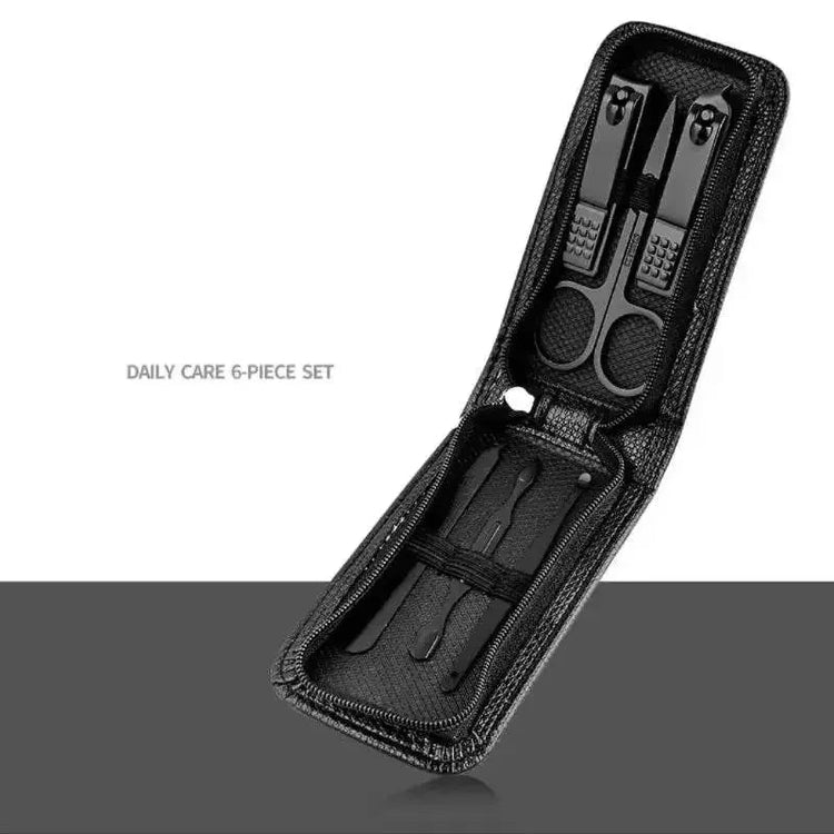 Nail Scissors Set Household High End Mens And Womens Special Nail Clippers Manicure Beauty Tools 6 Piece Portable Household Nail Scissors Set by Dropshee