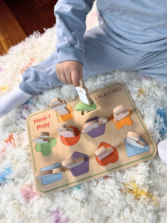 Prayer Steps Puzzle by Lala + Mo