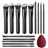 NEW 14PCS Makeup Brushes Set Soft Fluffy Foundation Blush Powder Eyeshadow Blending Female Cosmetics Beauty Tool 14PCS Makeup Brushes Set by Dropshee