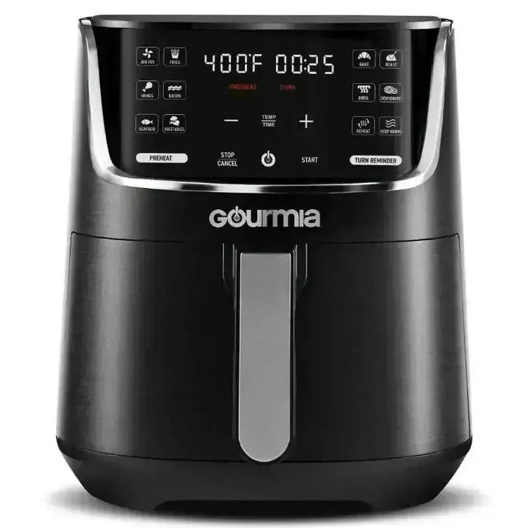 New Gourmia 4-Quart Digital Air Fryer with 12 One-Touch Presets Air Fryer by DSERS