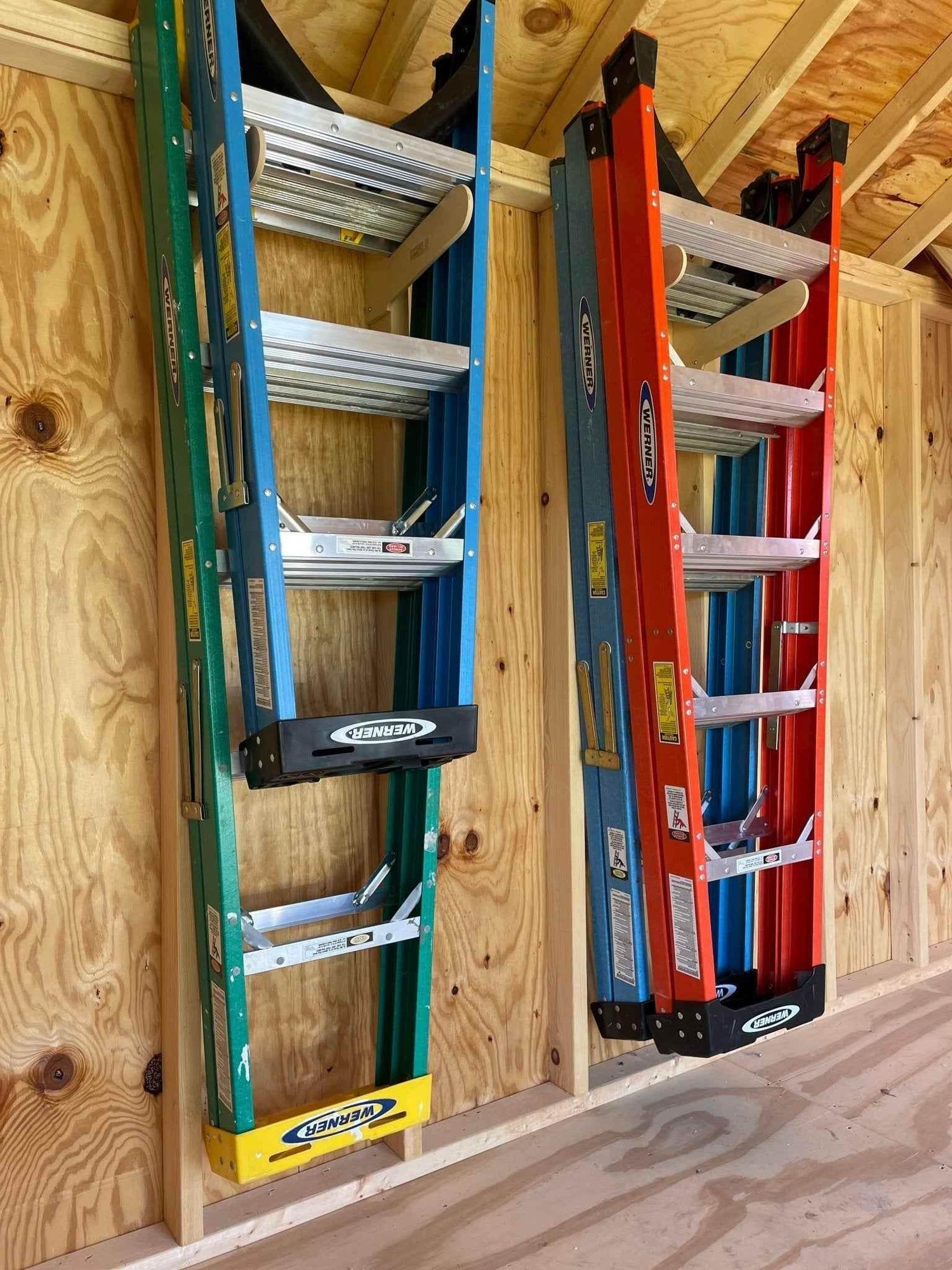 Complete Shed Organization Kit – Yard & Garden Tool Storage System Organizer for Shed Outdoor Storage by HangThis Up My Shed Organizing System
