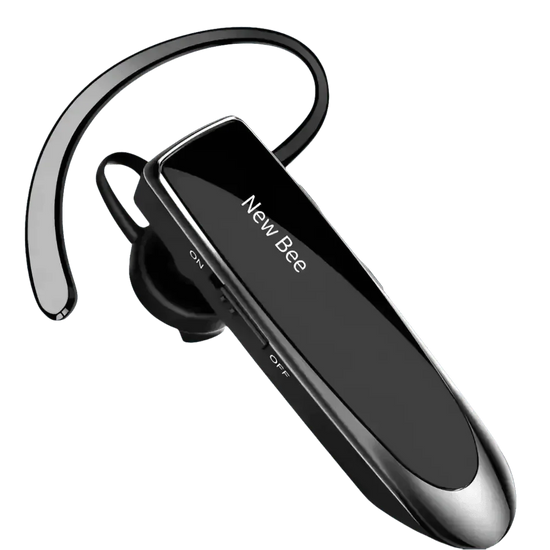 Noellie Bluetooth Earpiece Black Ultra-Long Battery Cell Phones & Accessories > Cell Phone Accessories > Headsets by New Bee Factory Store
