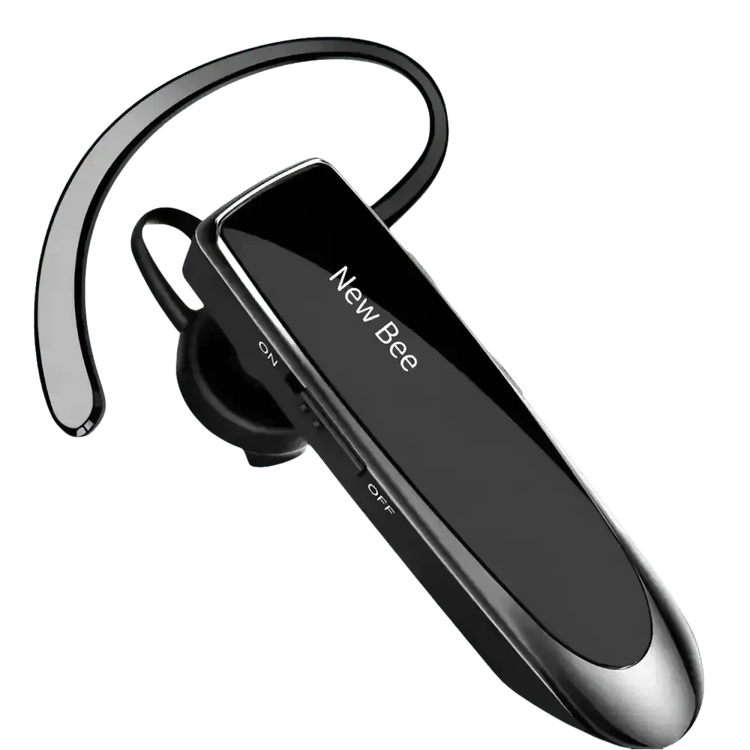 Noellie Bluetooth Earpiece Black Ultra-Long Battery Cell Phones & Accessories > Cell Phone Accessories > Headsets by New Bee Factory Store