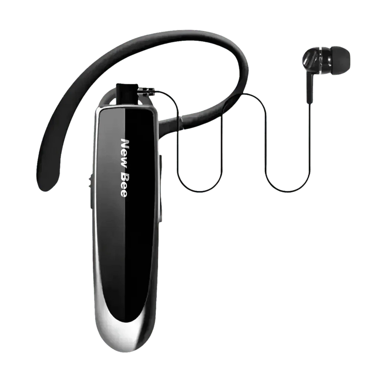 Noellie Bluetooth Earpiece Black Ultra-Long Battery Cell Phones & Accessories > Cell Phone Accessories > Headsets by New Bee Factory Store