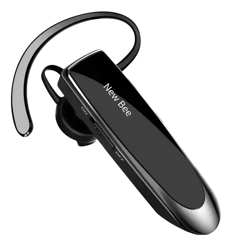Noellie Bluetooth Earpiece Black Ultra-Long Battery Cell Phones & Accessories > Cell Phone Accessories > Headsets by New Bee Factory Store