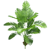 Palm Plant Table Lamp Home Garden Party Decor Artificial Flowers by Kmitang Official Store