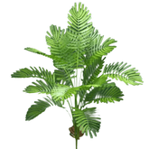 Palm Plant Table Lamp Home Garden Party Decor Artificial Flowers by Kmitang Official Store