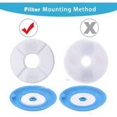 Pet Drinking Fountain with 12pcs Replacement Filters Filters by DSERS