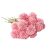 Pink and White Silk Kiku Flowers Bouquet Flower by Yajia Decorative Store
