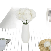 Pink and White Silk Kiku Flowers Bouquet Flower by Yajia Decorative Store