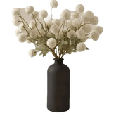 Pink and White Silk Kiku Flowers Bouquet Flower by Yajia Decorative Store