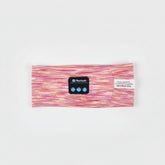 Pink Orange Bluetooth Running Headscarf Wireless Eye Mask, sleep mask headphones bluetooth Eye Mask by CJ