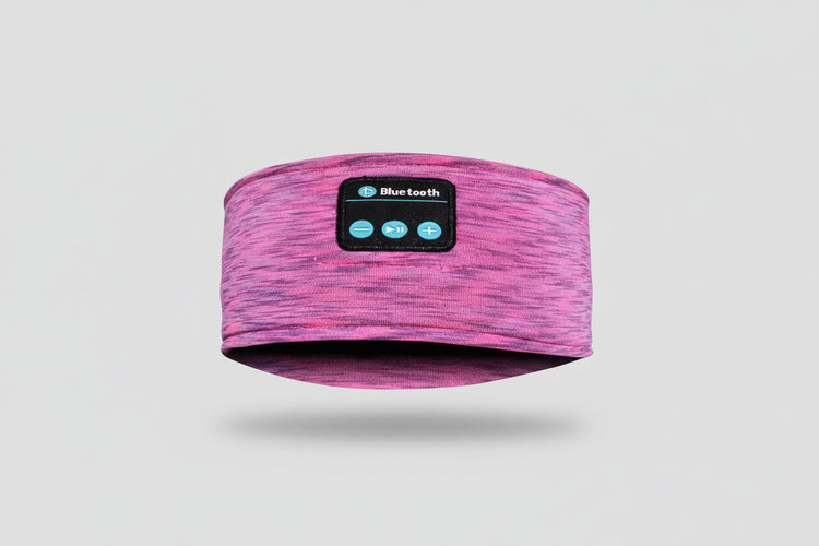 Pink Orange Bluetooth Running Headscarf Wireless Eye Mask, sleep mask headphones bluetooth Eye Mask by CJ