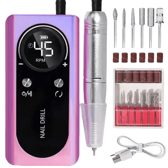 Original 45000rpm Rechargeable Nail Drill drill machine by STRONG PRO Store
