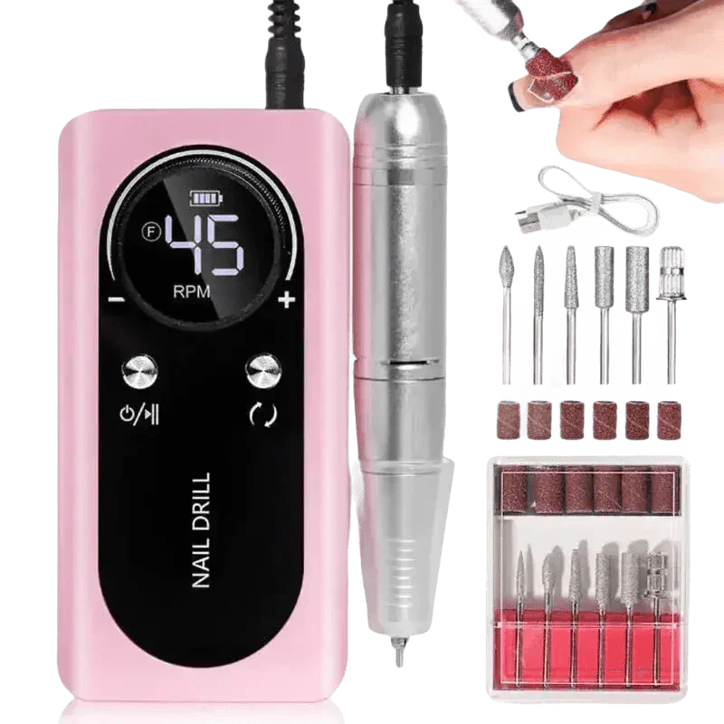 Original 45000rpm Rechargeable Nail Drill drill machine by STRONG PRO Store