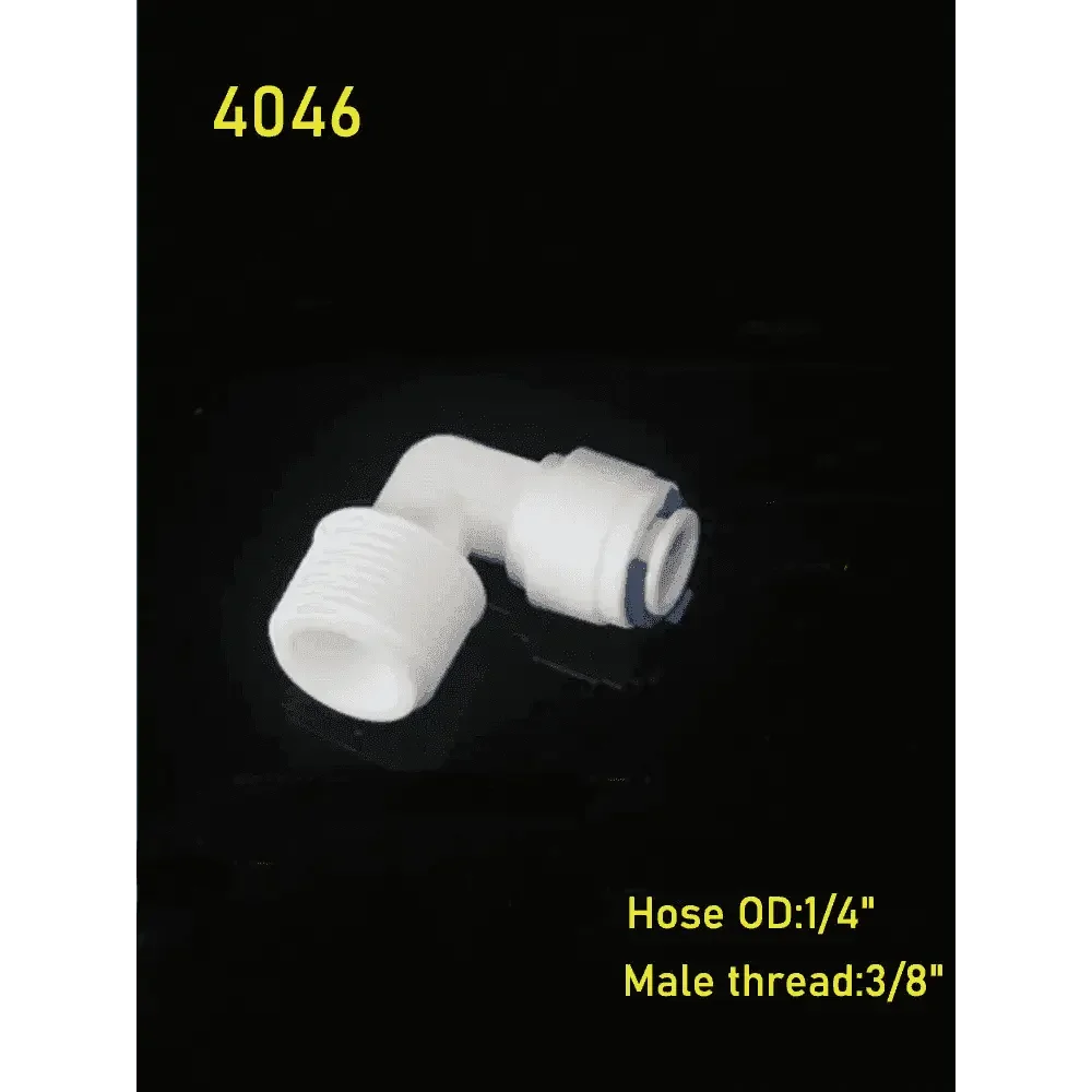 Plastic RO Water Elbow Connector Elbow Connecto by Dropshee