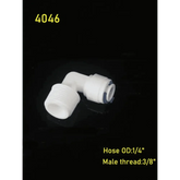 Plastic RO Water Elbow Connector Elbow Connecto by Dropshee