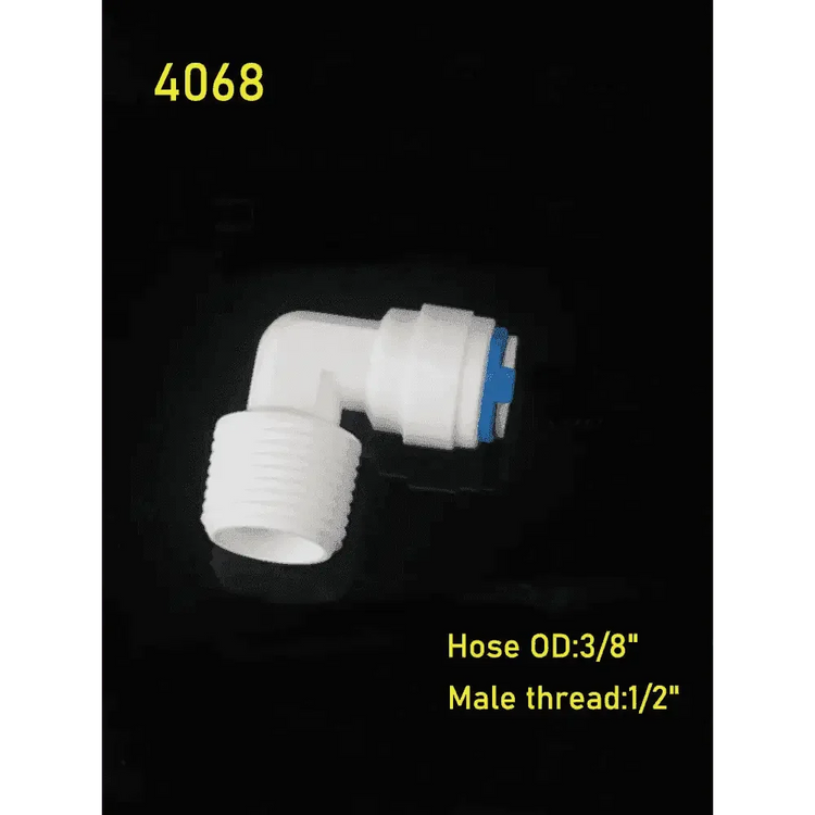 Plastic RO Water Elbow Connector Elbow Connecto by Dropshee