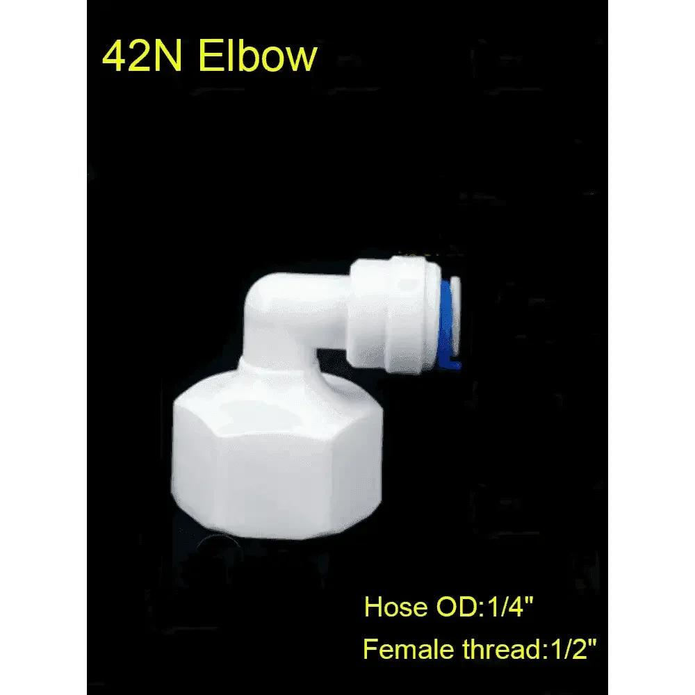 Plastic RO Water Elbow Connector Elbow Connecto by Dropshee