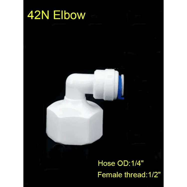 Plastic RO Water Elbow Connector Elbow Connecto by Dropshee