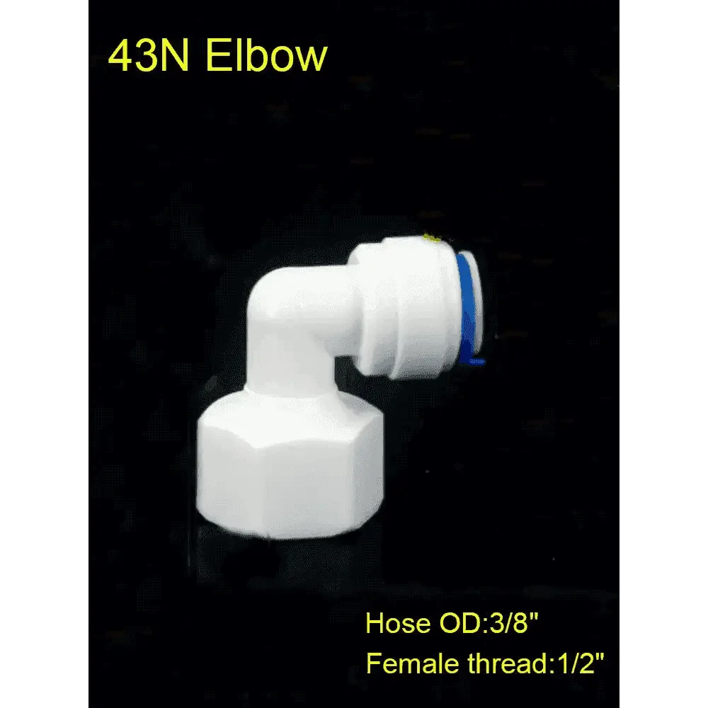Plastic RO Water Elbow Connector Elbow Connecto by Dropshee