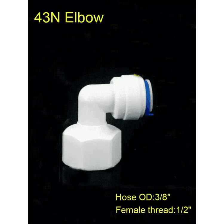 Plastic RO Water Elbow Connector Elbow Connecto by Dropshee